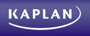 Kaplan_logo purple rectangle